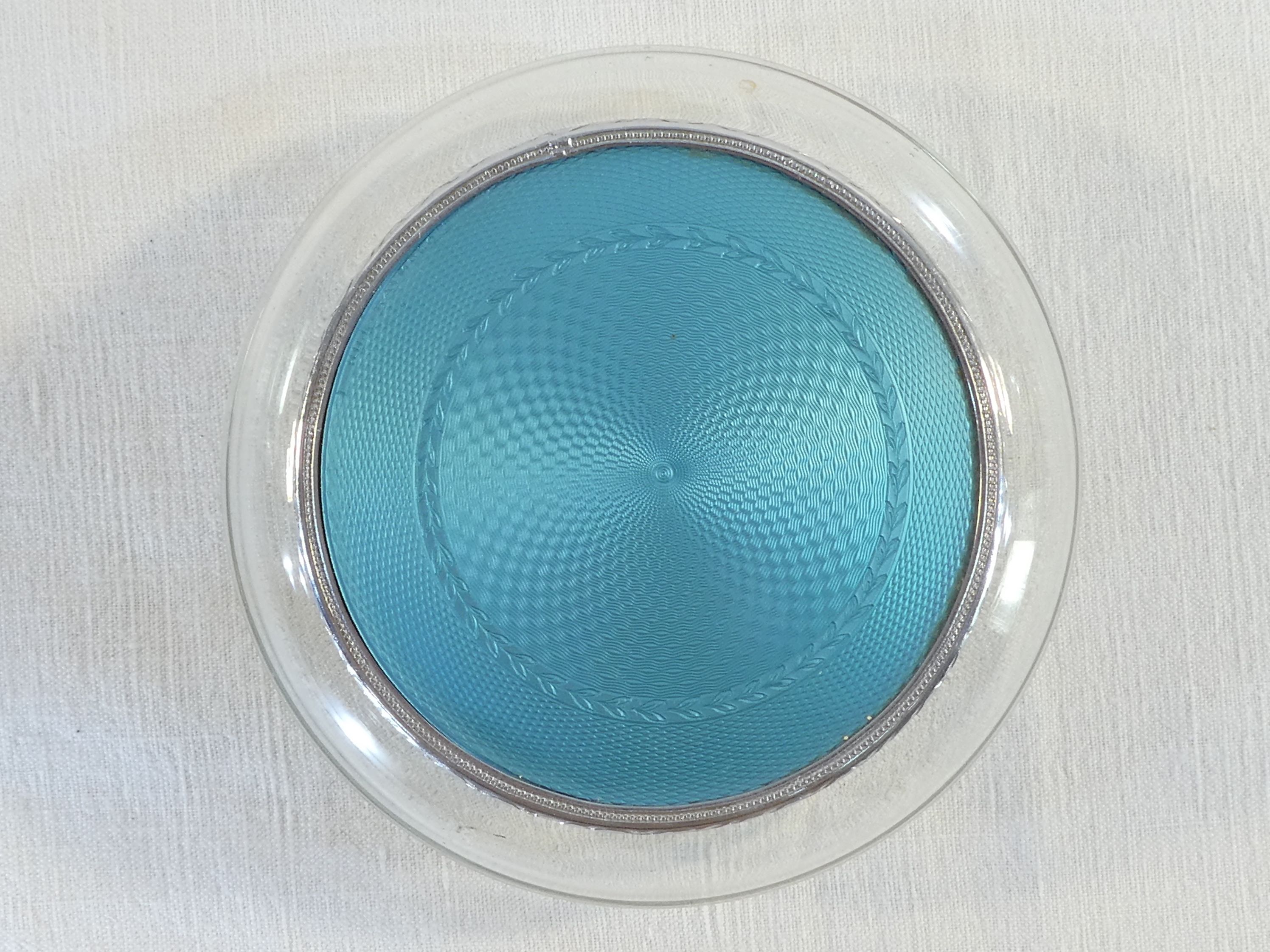 HILL RAYMOLOID glass cotton box
