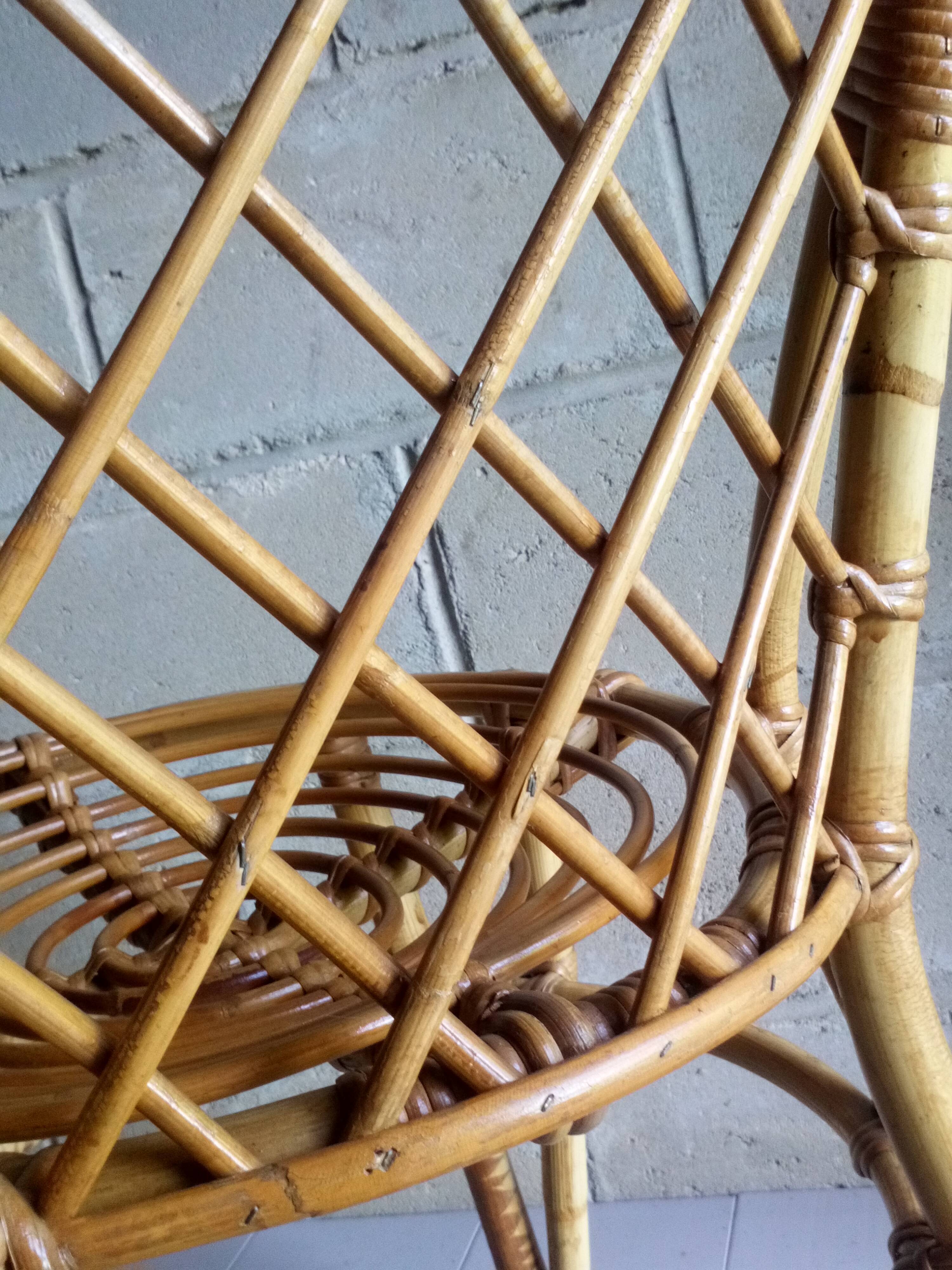 1950 rattan chair