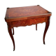 Play table in Louis XV marquetry. Early 20th century.