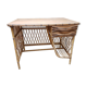 Bureau rotin vintage