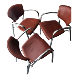 Set of 6 american design chairs, Brayton international