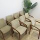 Set of 8 model 23 chairs in teak by Henning Kjærnulf for Korup Stolefabrik, Denmark 1960.