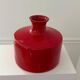 Vase en céramique rouge, années 70