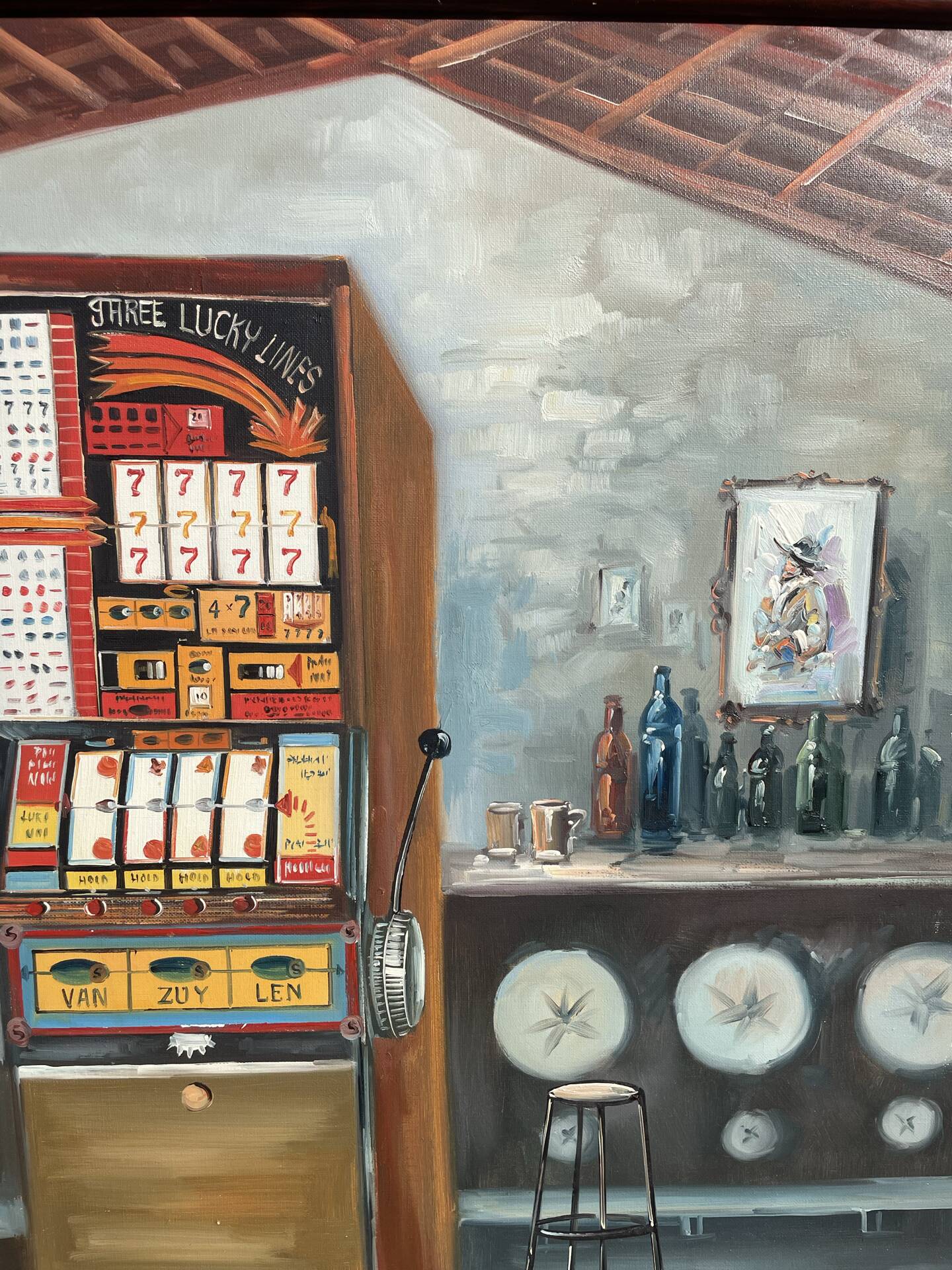 bar chart/slot machine