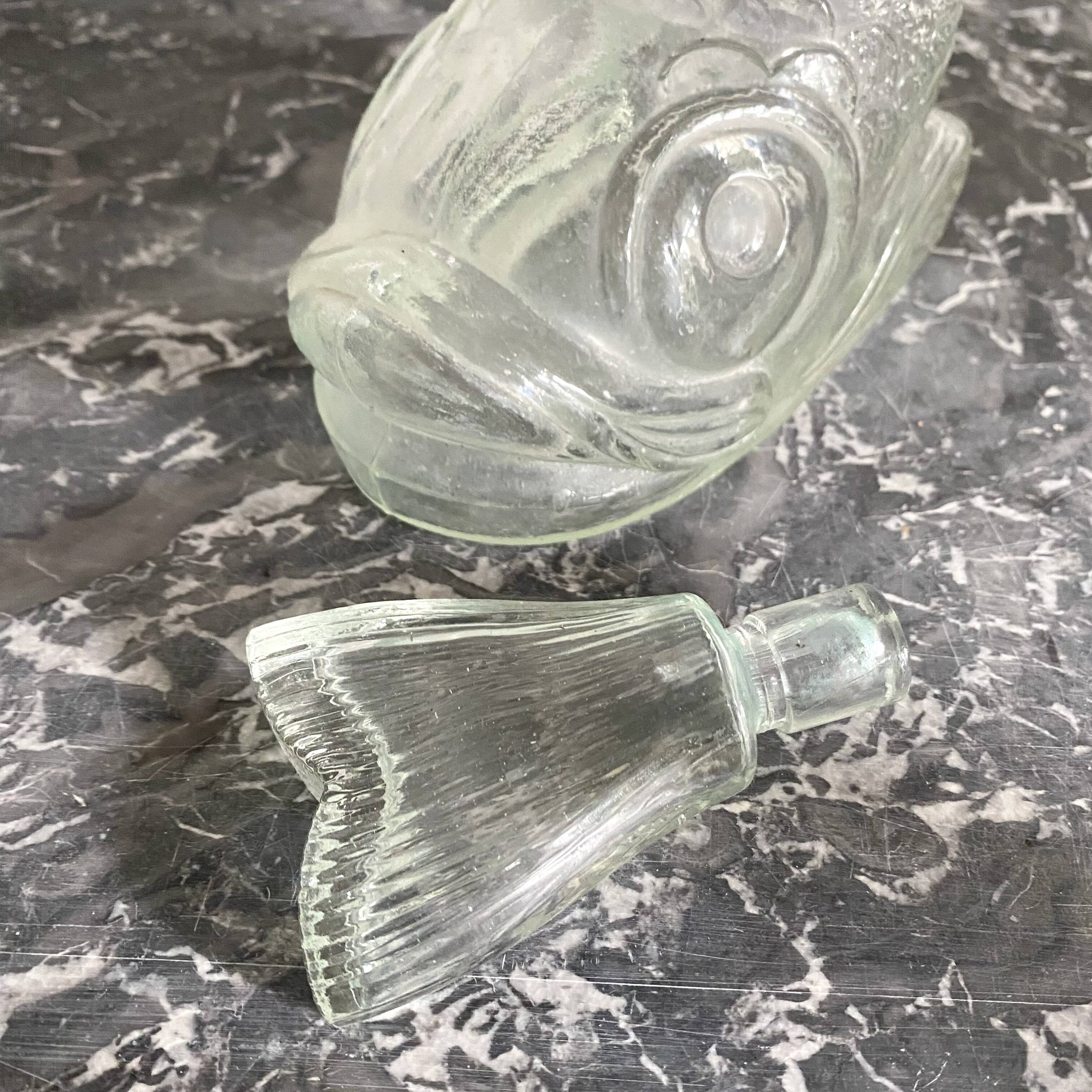 Carafe poisson Italy années 70