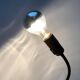 Lightworm minimalist table lamp by Walter Schnepel for Tecnolumen.