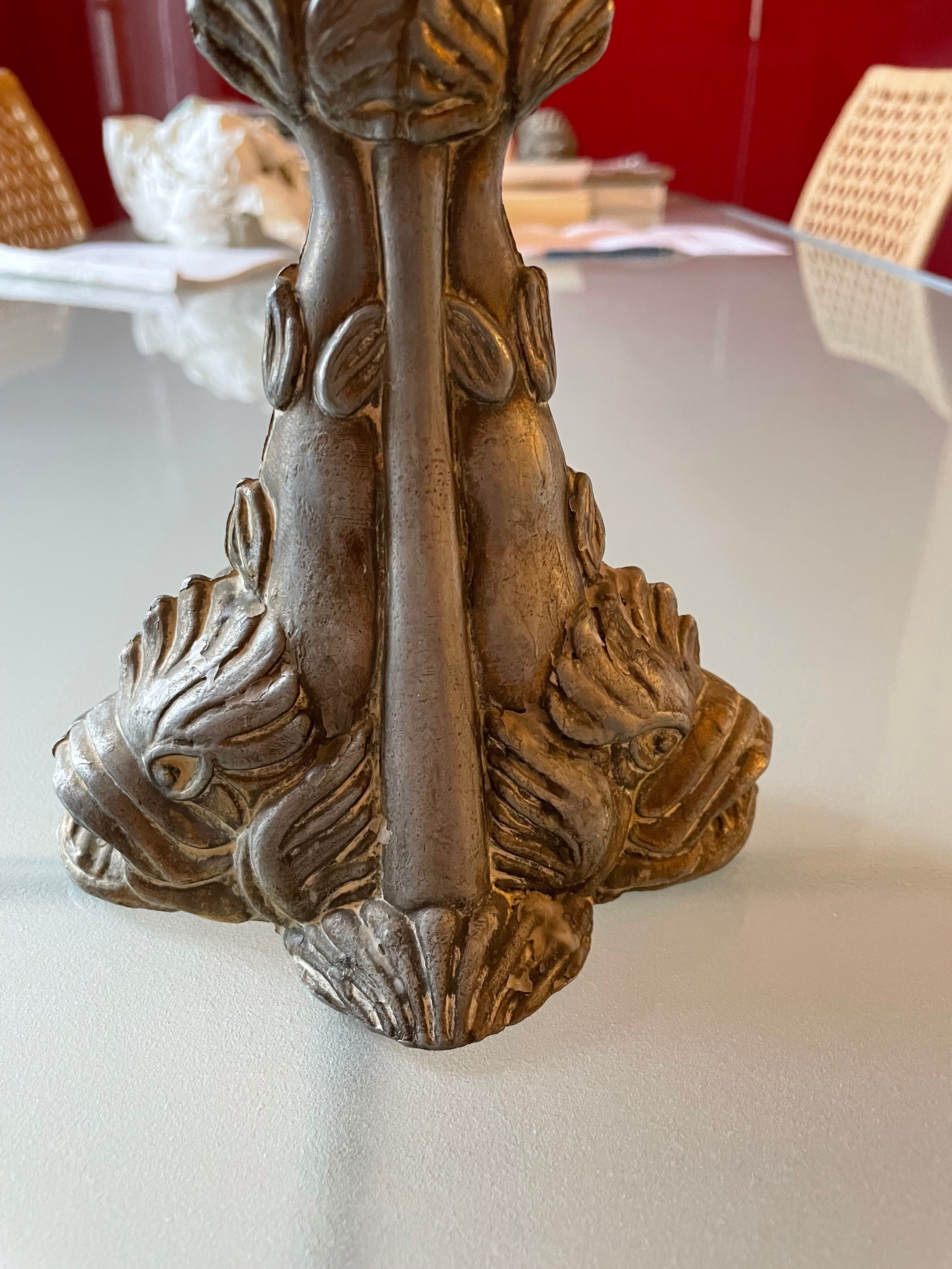 Old Art Nouveau candle holder