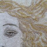 Broderie de soie de sandro botticelli « la naissance de vénus », 1930