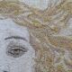 French silk embroidery Art Deco Sandro Botticelli "The Birth of Venus" 1930