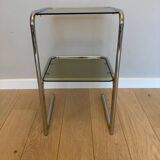 Glass end table