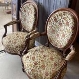Pair of mahogany convertibles