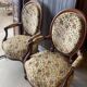 Pair of mahogany convertibles