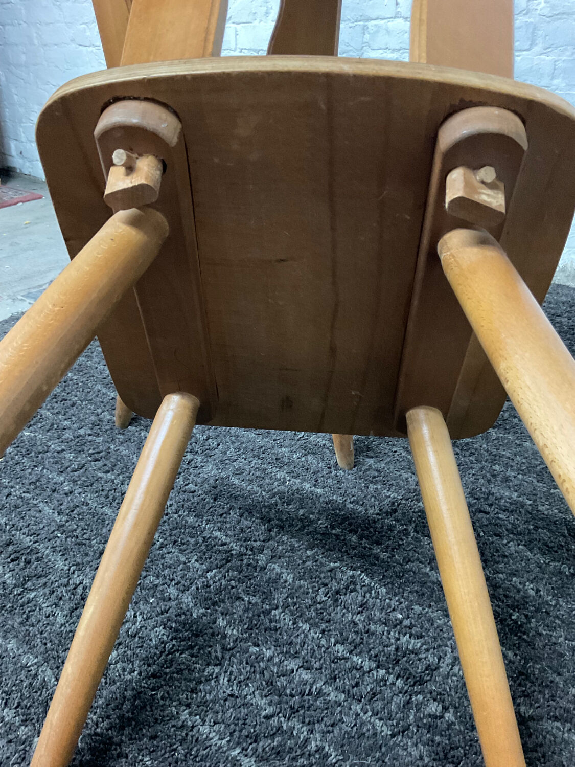 Pair of Scandinavian bistro chairs from the 50s-60s