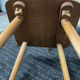 Paire de chaises bistrot scandinave des années 50-60