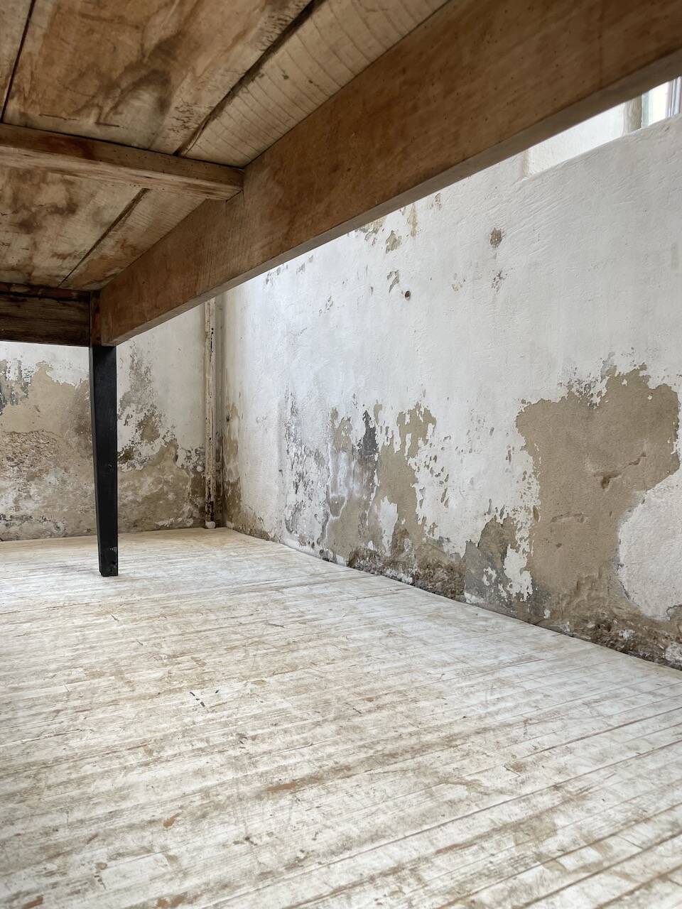 2m pine and oak farmhouse table