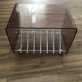 vintage furniture rock bobois plexiglass smoked vinyls