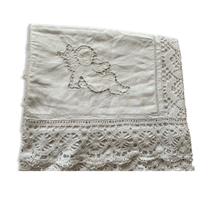 nappe ancienne broderie