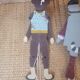 Set of 3 wooden puppets