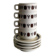 Tasses à chocolat 70'