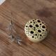 Signed sandstone flower pick