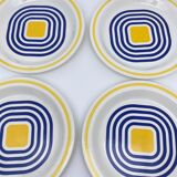 Gien Avant Garde dessert plates