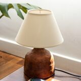 Terracotta lamp base, 50s/60s