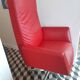 Poltrona Frau Chancellor President red office chair with wheels