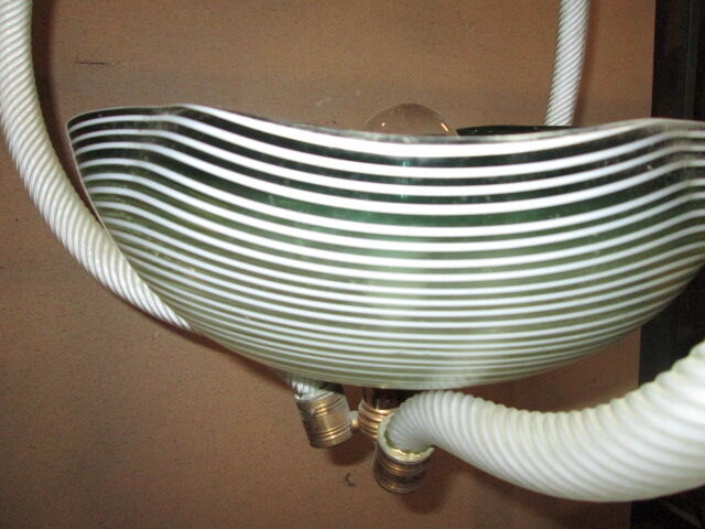 Murano glass pendant lamp from the 60s