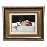 painting, still life, oil painting