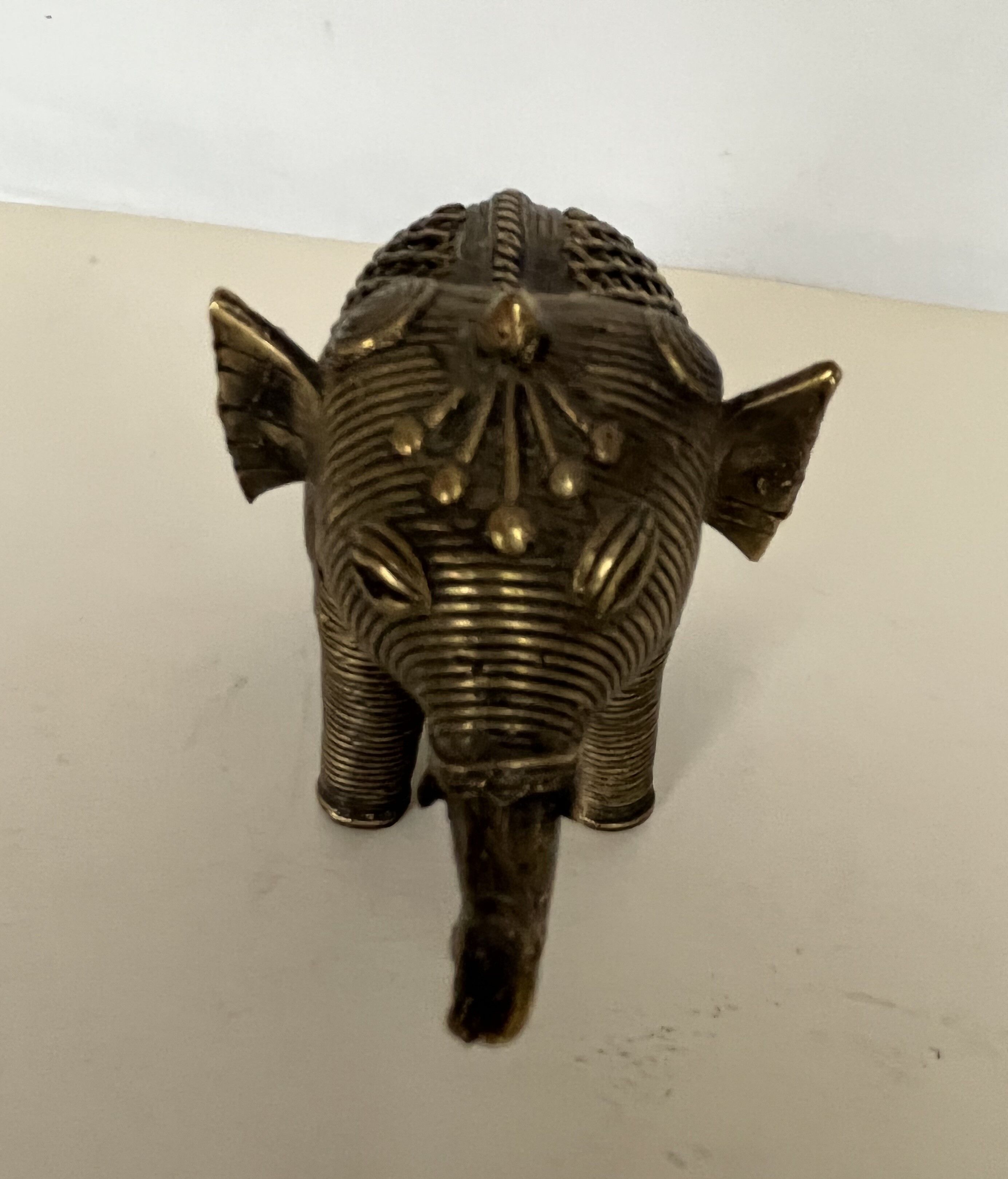 Brass elephant