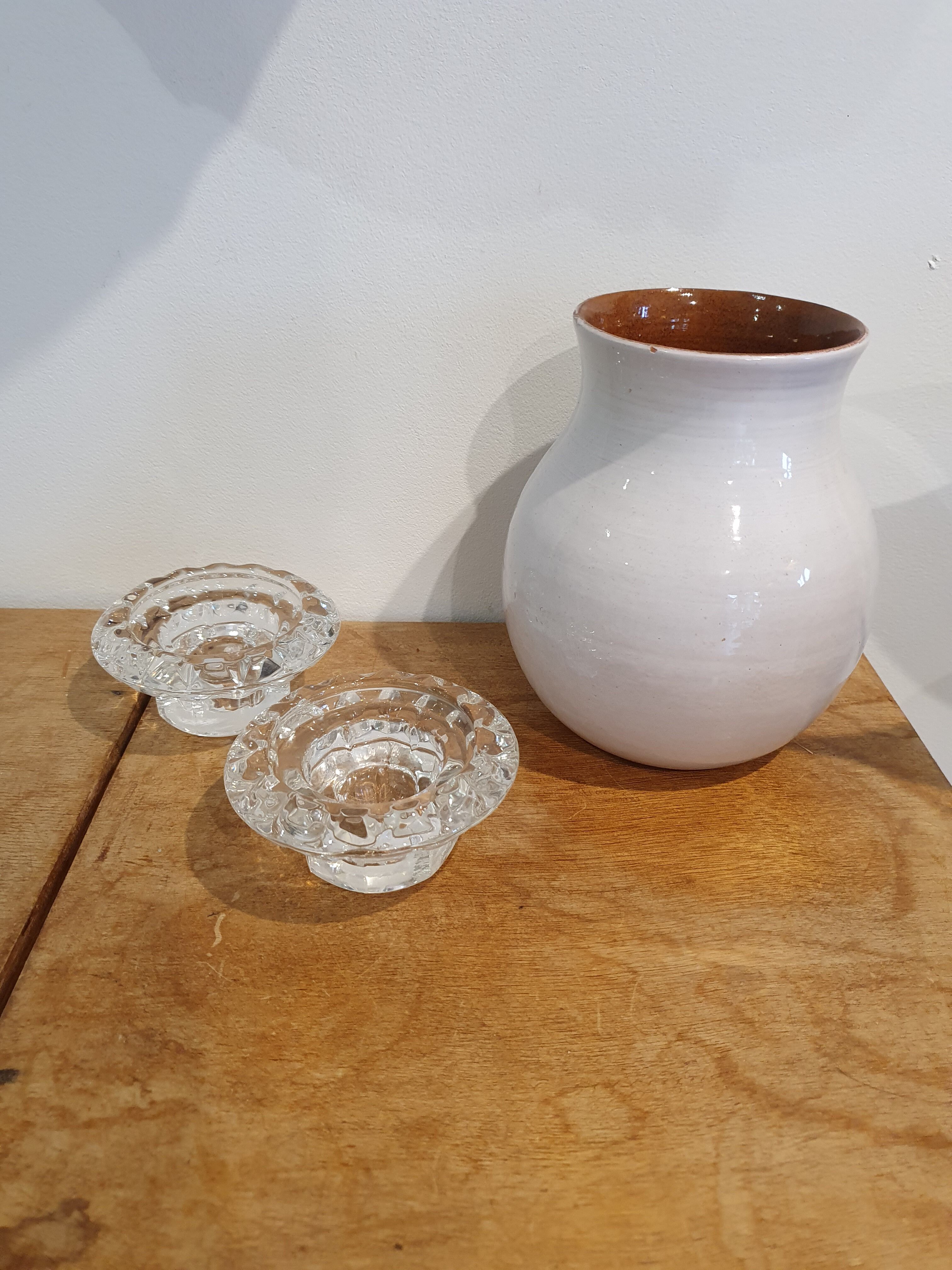 Glass candle holder sduo