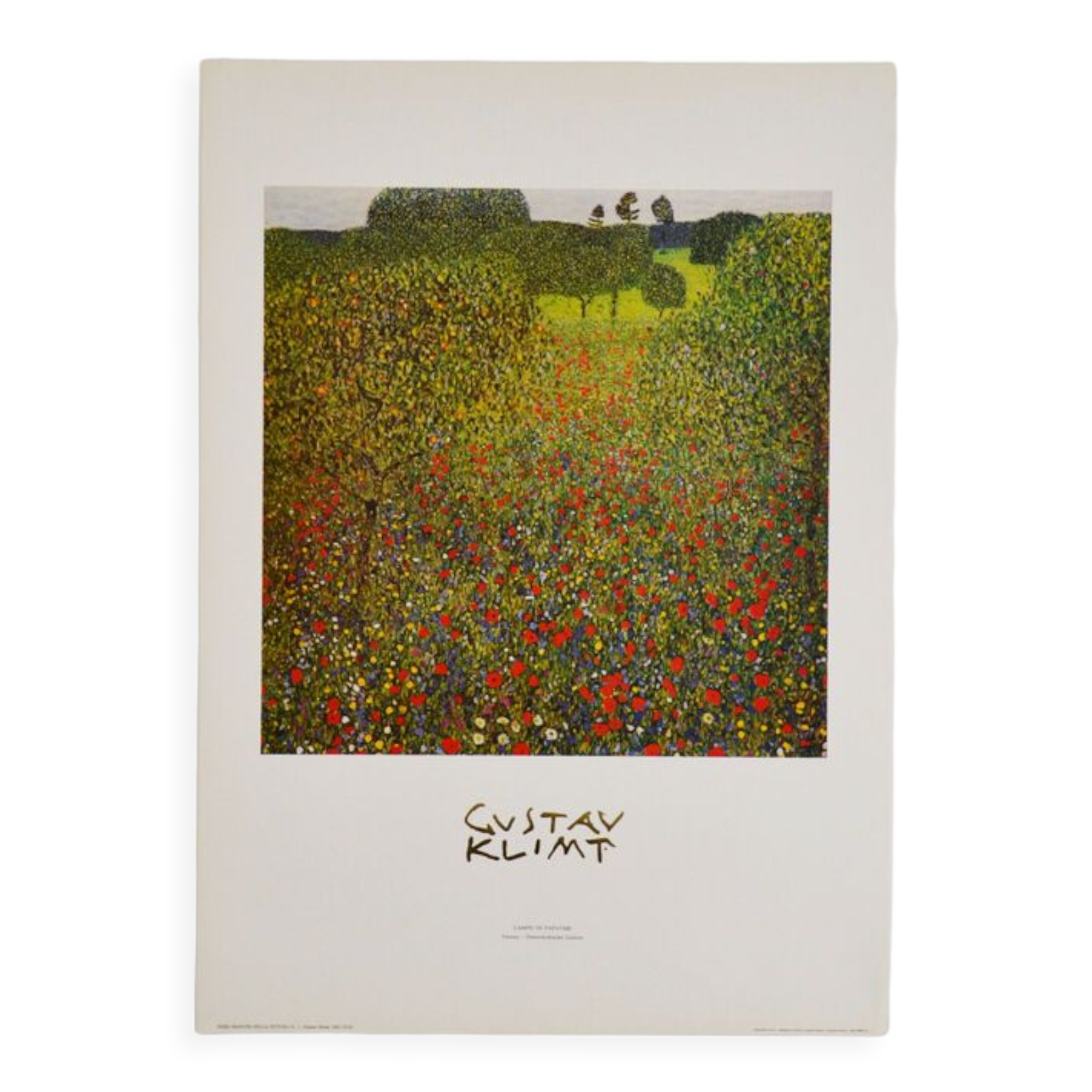 Art poster - reproduction by Gustav Klimt