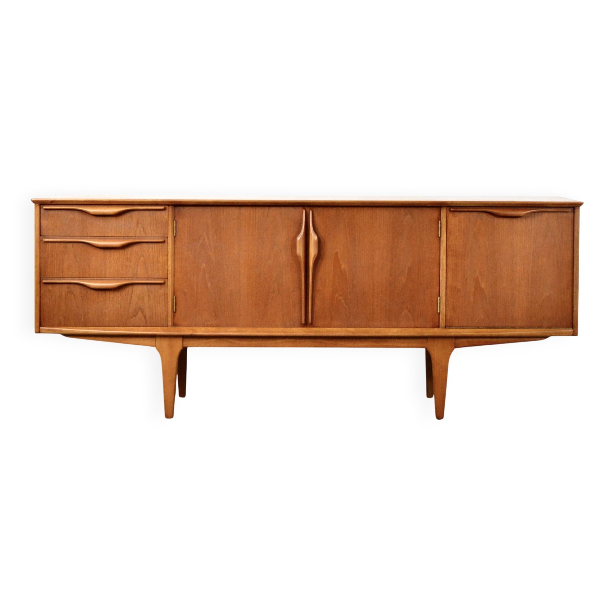 Very Rare Vintage Midcentury Jentique Sideboard / Long John In Teak