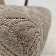 1960s, Danish armchair, furniture wool, beech wood.
