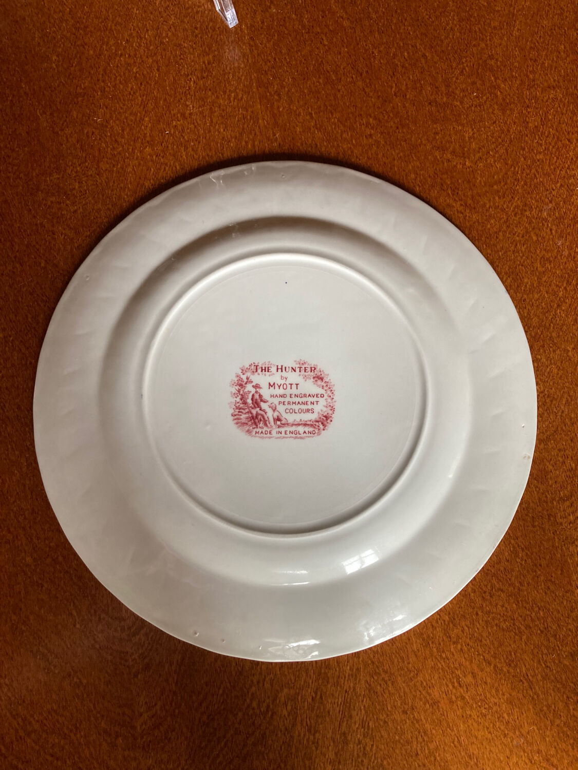 Assiette anglaise Myott The Hunter