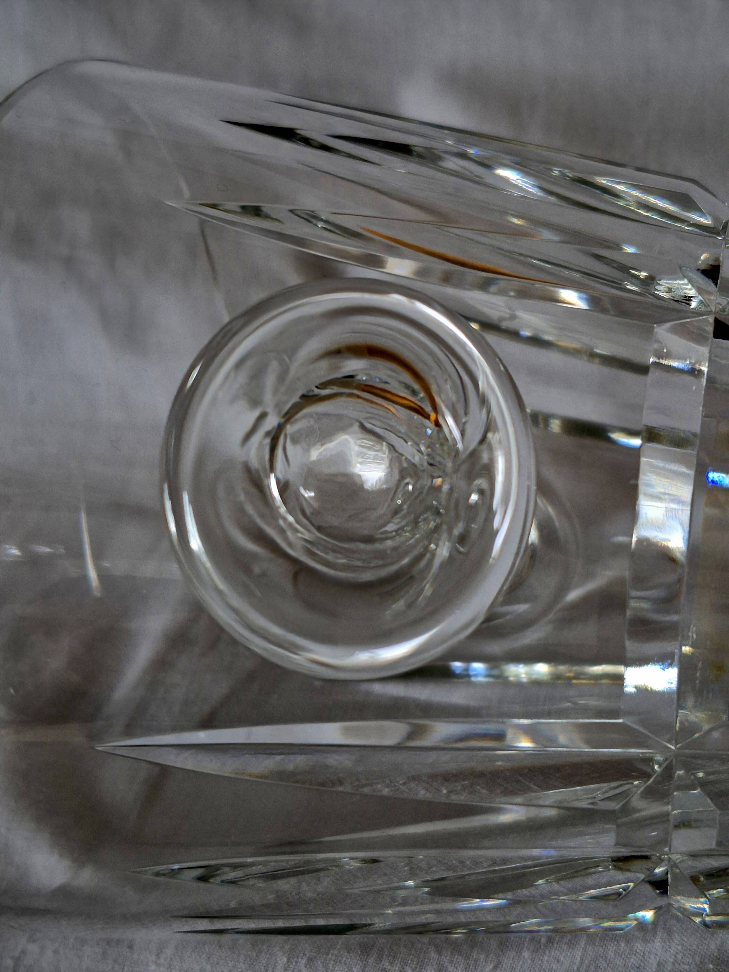 Saint Louis Manhattan A558 crystal ice bucket