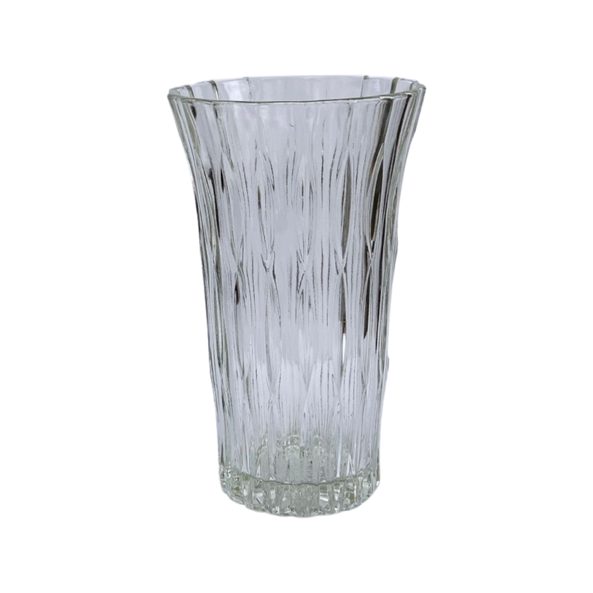 Glass vase by Jiří Řepásek, Poděbrady Czechoslovakia, 1960s