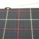 Green scottish fabric case with key