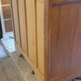Commode en noyer massif