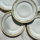 5 dessert plates in Limoges porcelain - Raynaud & Co