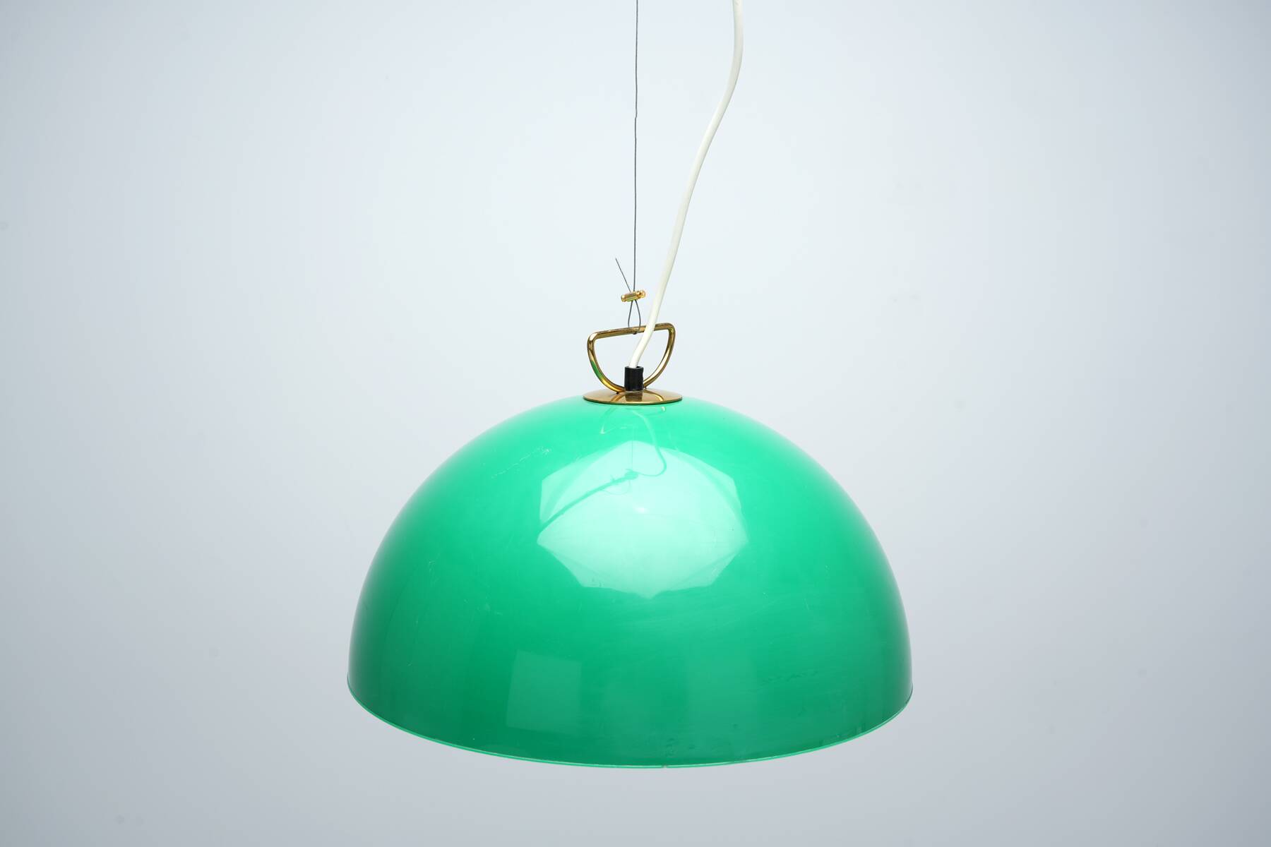 Suspension perspex and brass circa 1970