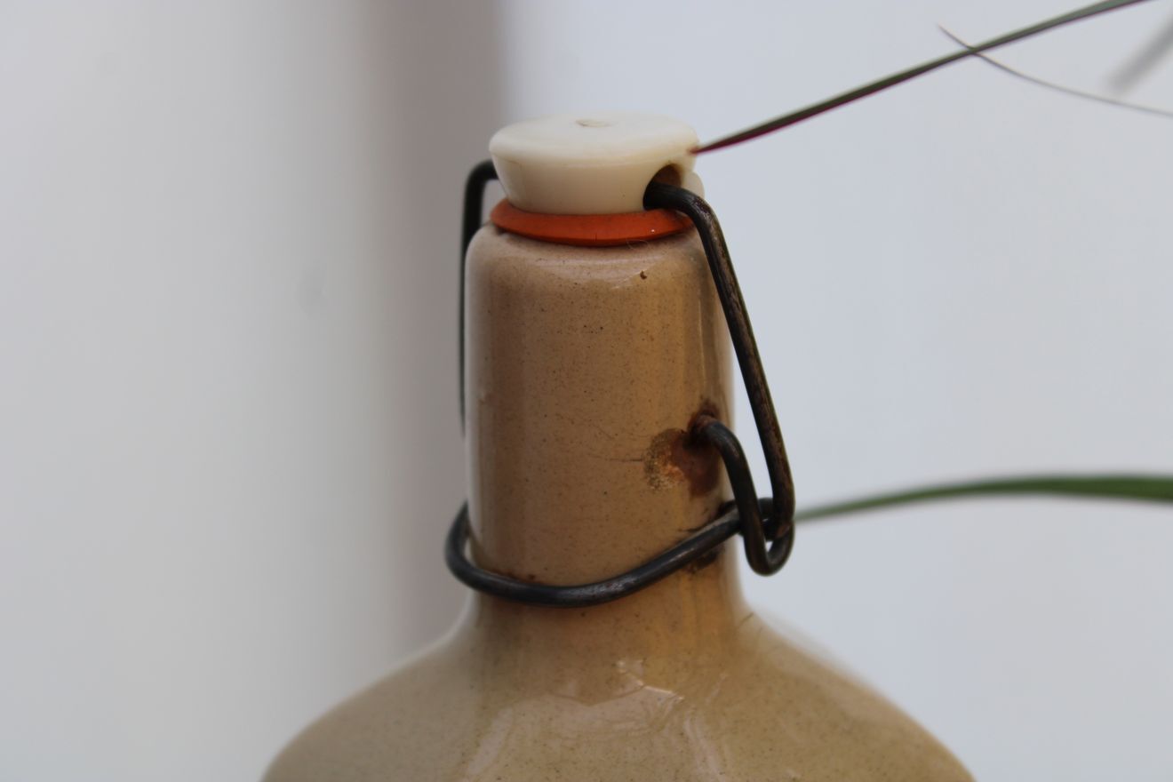 Beige bottle