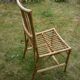 Rattan and bamboo chair