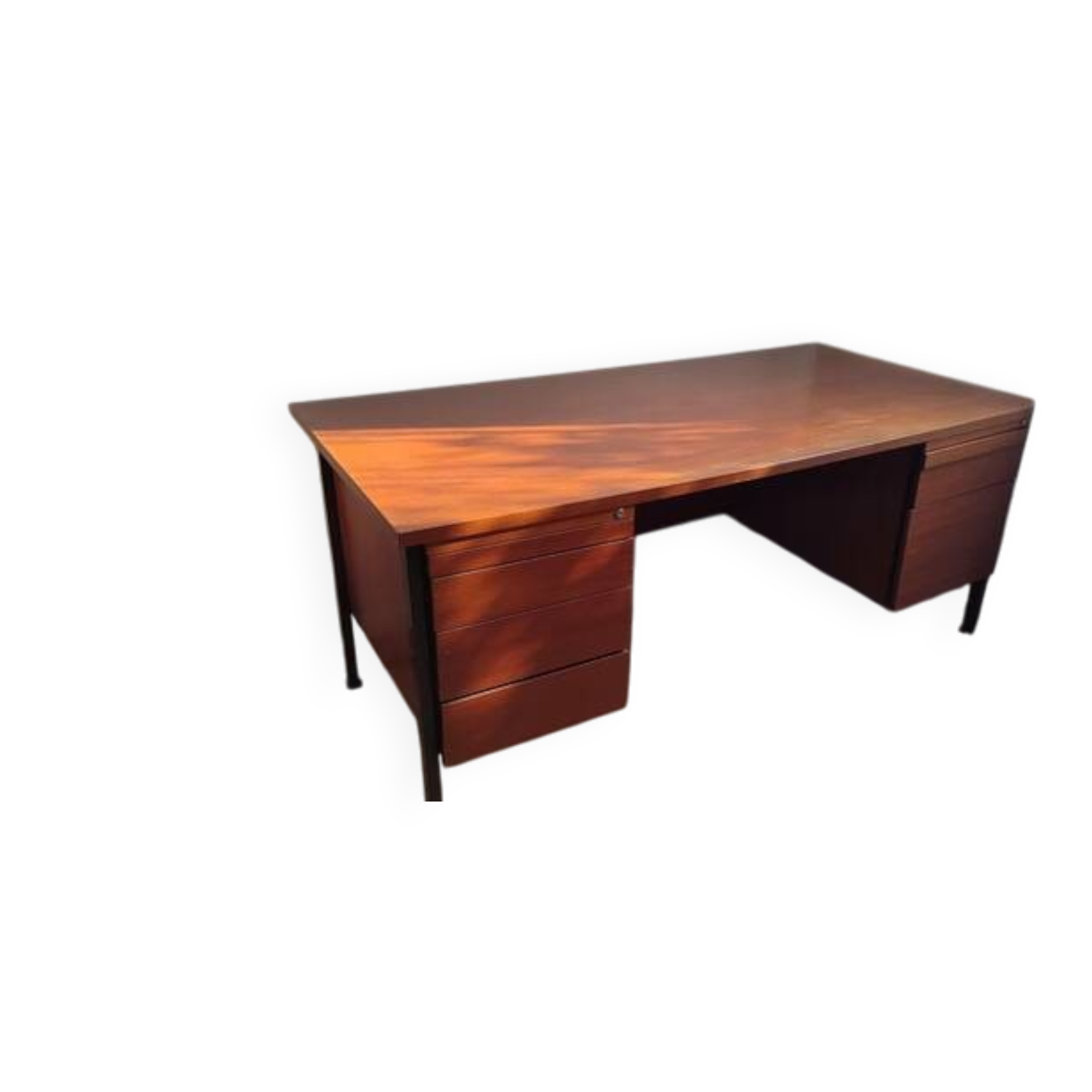Large rectangular executive desk, model from ORDO (France)