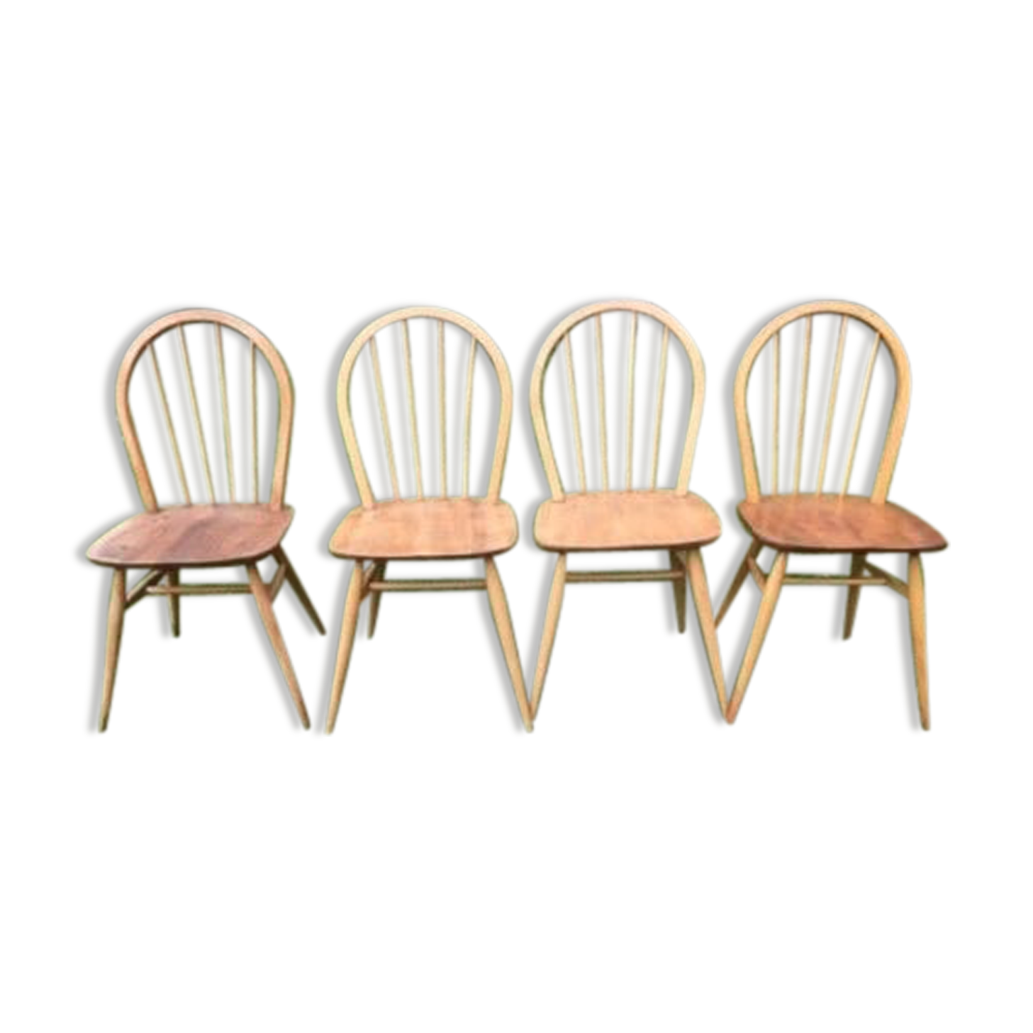 Set of 4 Ercol chairs