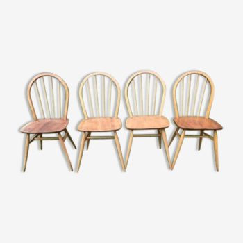 Set of 4 Ercol chairs