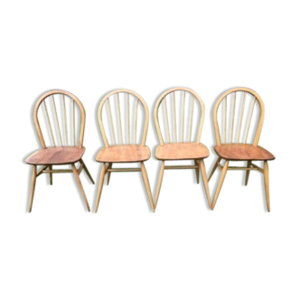 Set of 4 Ercol chairs