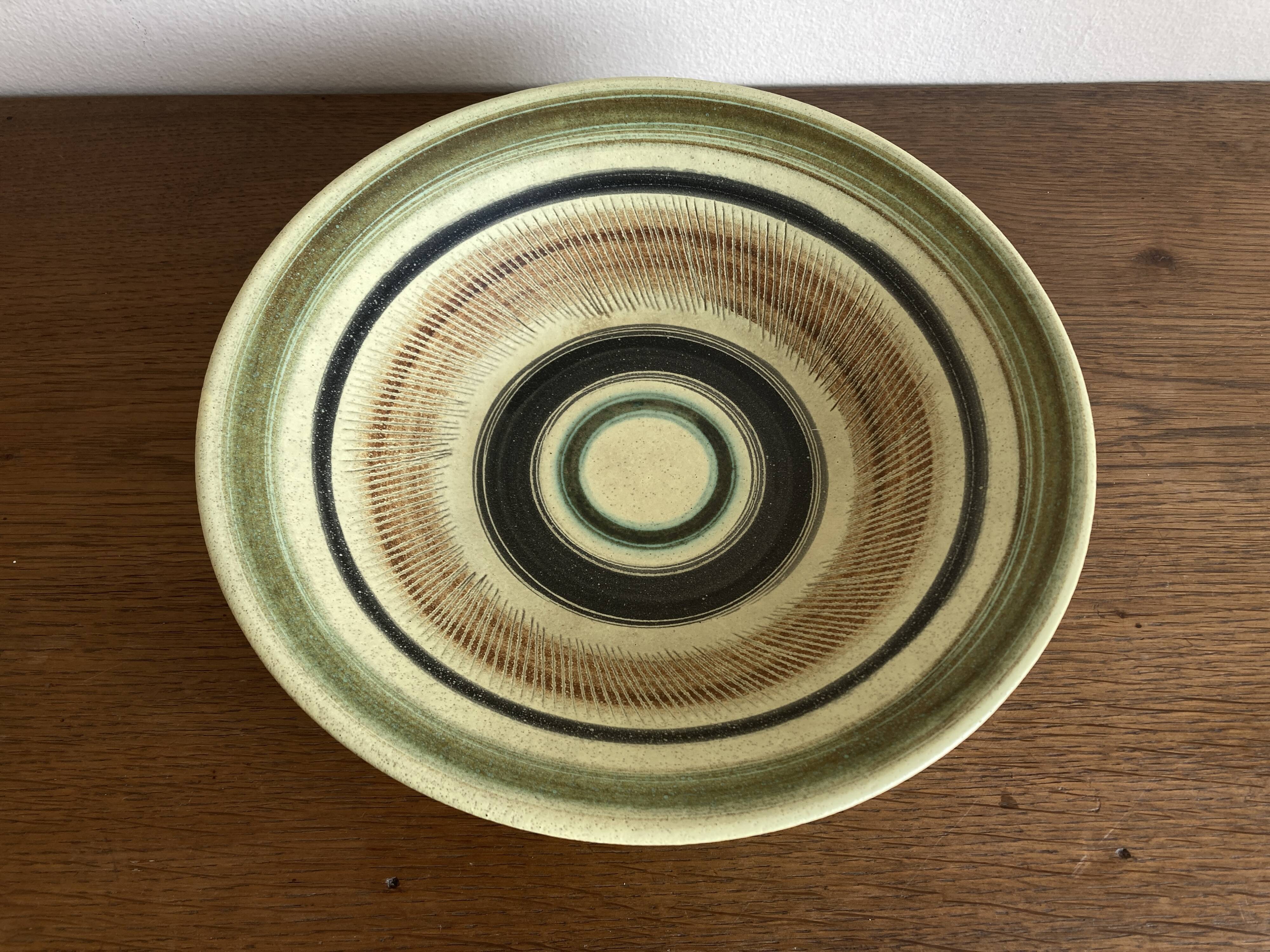 Ceramics by Dominique Guillot Vallauris mid-century coffee table centerpiece