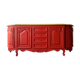 half-moon hunting furniture Louis XV Rocaille in lacquered wood