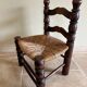 Brutalist low chair